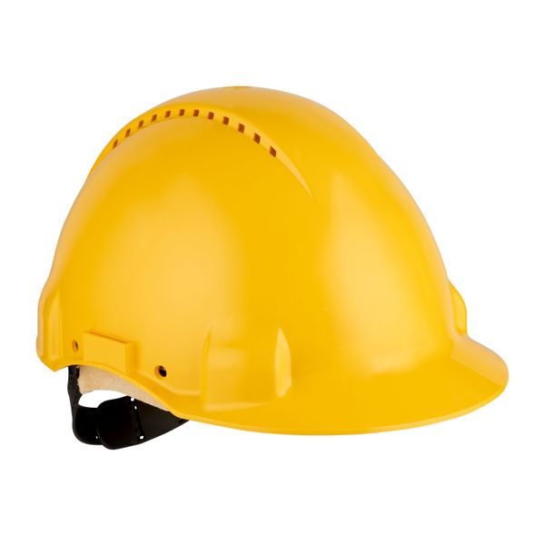 3M™ Hard Hat, Uvicator, Pinlock, Ventilated, Leather Sweatband, Yellow image 7