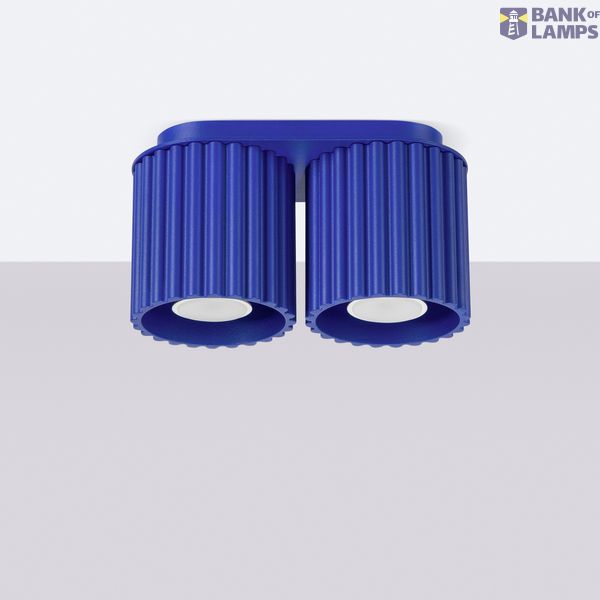 Ceiling lamp AURA 2 ultramarine GU10 image 3