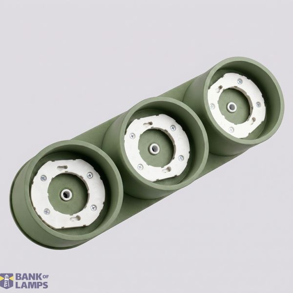 Ceiling lamp MODO 3 olive green Gx53 image 8