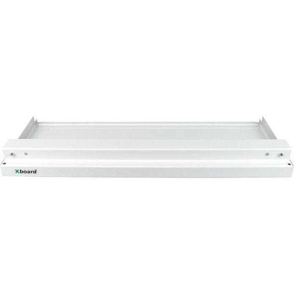 BP-TBP-1000-CE-W Top/Bottom-panel for Surface-Mounting Installation distribution board, with cut-out for cable entry, WxD=1000x249mm, white image 3