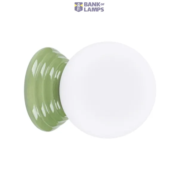 Wall lamp ZORI green IP44 image 1