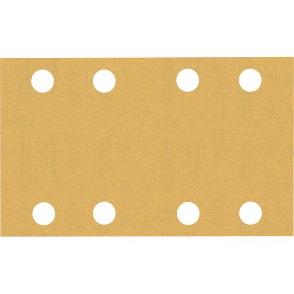 EXPERT C47 Sandpaper with 8 holes for Orbital Sanders 8 x 133 mm, G 18 1-pc image 1