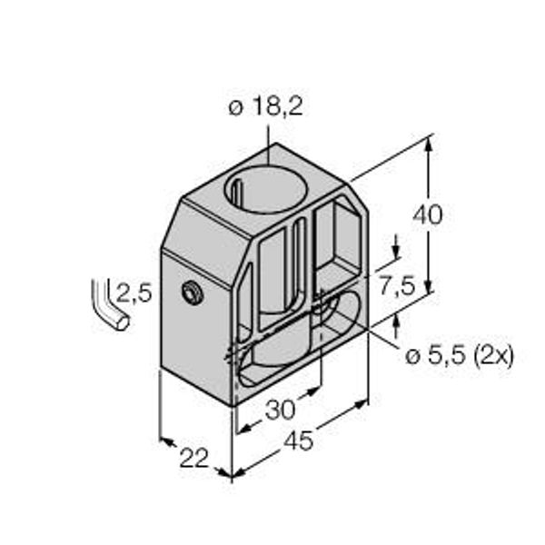 Mounting Accessories Mounting Clamp   BS 18 image 1
