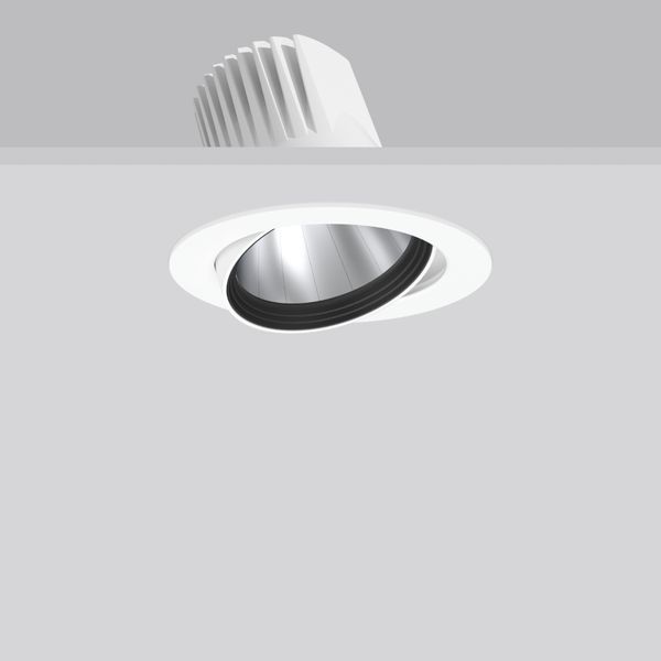 RONDOS maxi, 25 W, 3250 lm, 930, white, DALI Recessed projectors, D 17 image 1