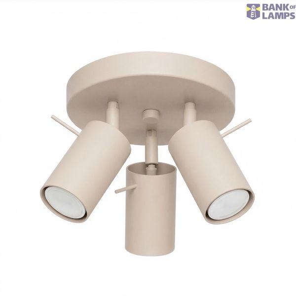 Ceiling lamp RING 3P taupe image 2
