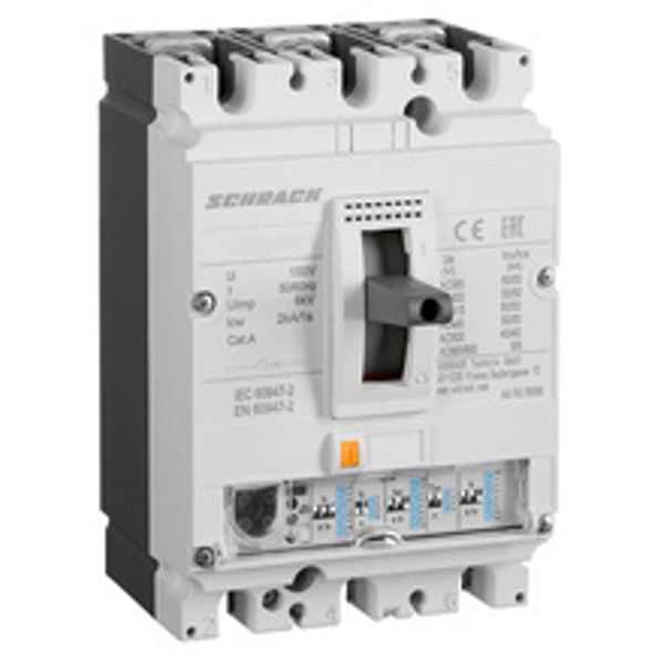 Moulded Case Circuit Breaker Type EN, 3 pole, 36kA, 100A image 1