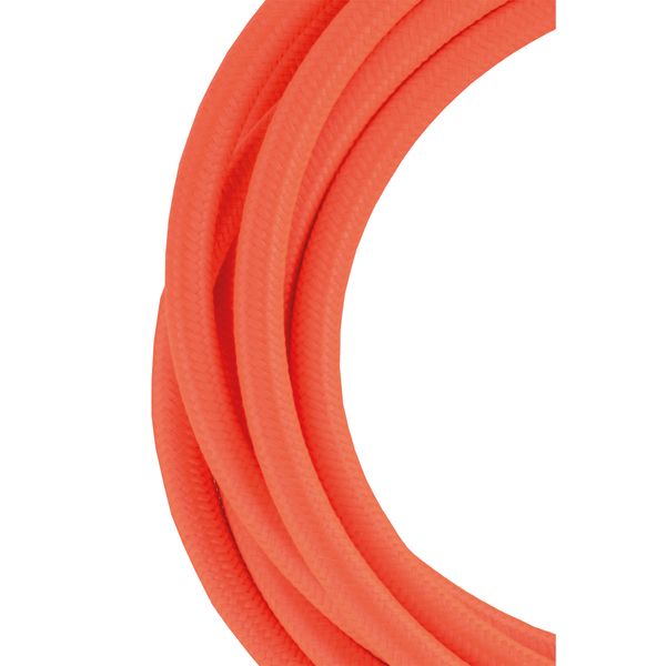 Textile Cable 2C Orange 3m image 1
