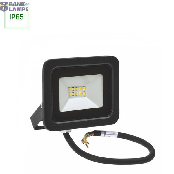 NOCTIS LUX 2 SMD 230V 10W IP65 CW black image 1