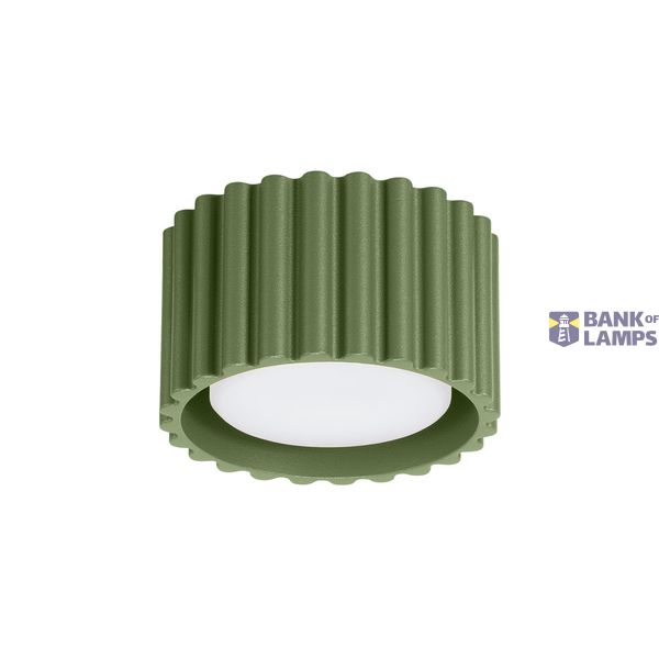 Ceiling lamp AURA 1 olive green Gx53 image 1