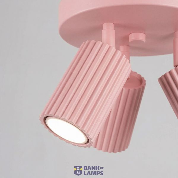 Ceiling lamp KARBON 3P pink image 8
