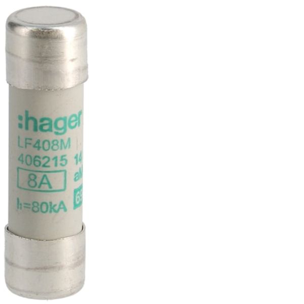 FUSE 14X51.8A AM, 690VAC LF408M image 1