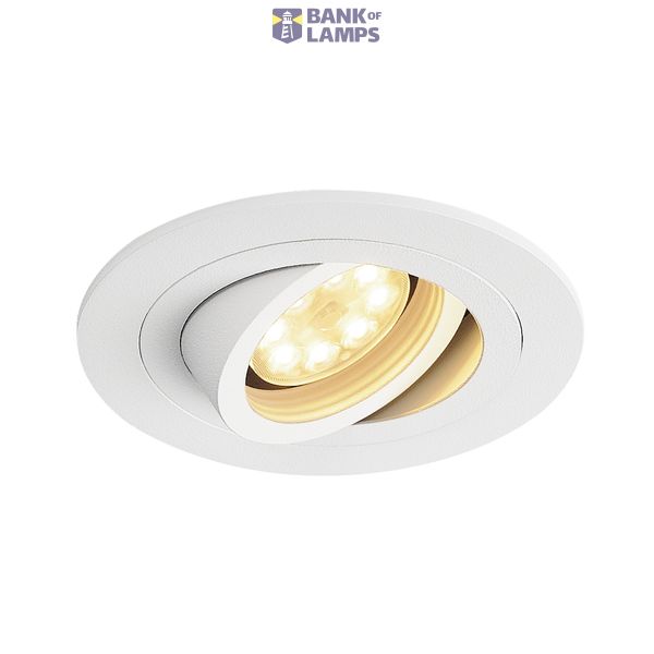 NEW TRIA MR16 ROUND downlight, matt white, max. 50W, incl. clip springs image 3