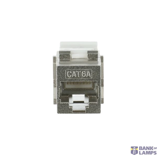 0229/06-500 Keystone Modular Jack 2x RJ45 Cat.6A 8(8) silver image 1