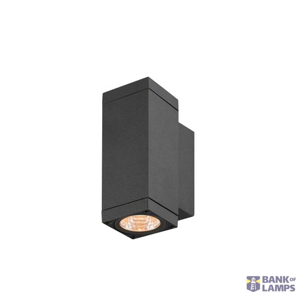 THEO PRO S, wall light up/down, DALI, P1 2700K 6W 24ø anthr image 1