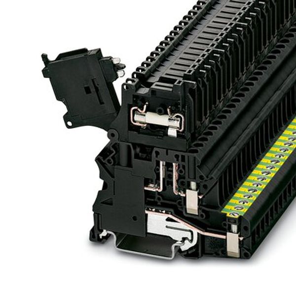 UT 4-PE/HESILED 60 (5X20) - Fuse modular terminal block image 1