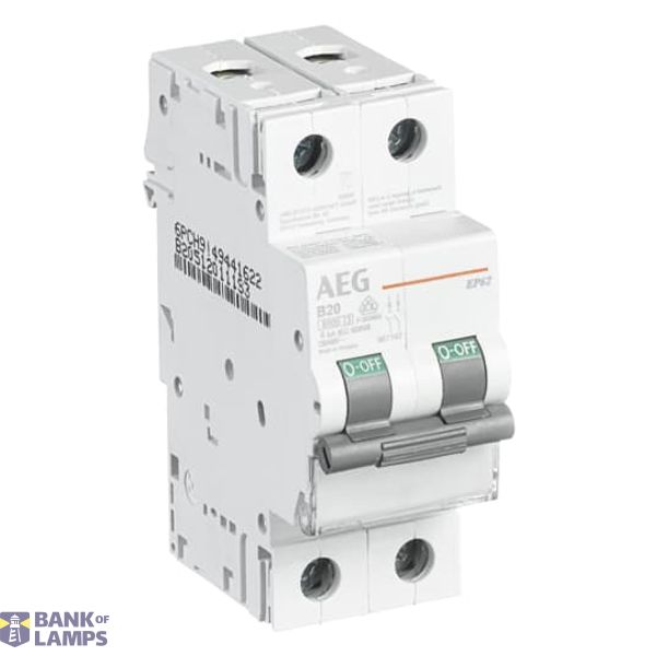 EP62 B63 Miniature Circuit Breaker - 2P - B - 63 A image 10