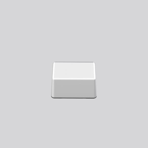 Replacement glass, moulded glass L 190 B 190 H 93 colour: white image 2