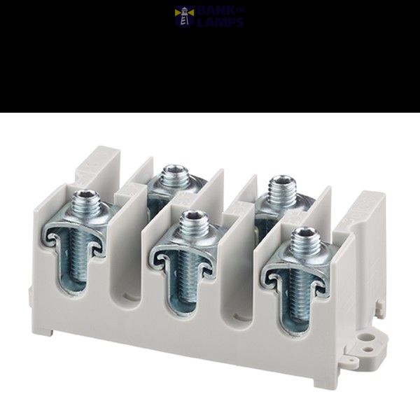 MAB16x5 Terminal plate 5xCu 2,5-16 mm² 5x124A 690V image 1