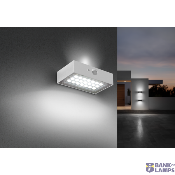 APPLIQUE LED SOLAR DOMINO MINI BIANCO image 1