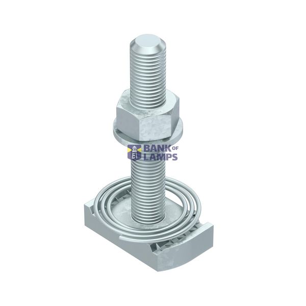 MS41HBF M10x60ZL hammer head screw with spring for profile rail MS4121/4141 image 1