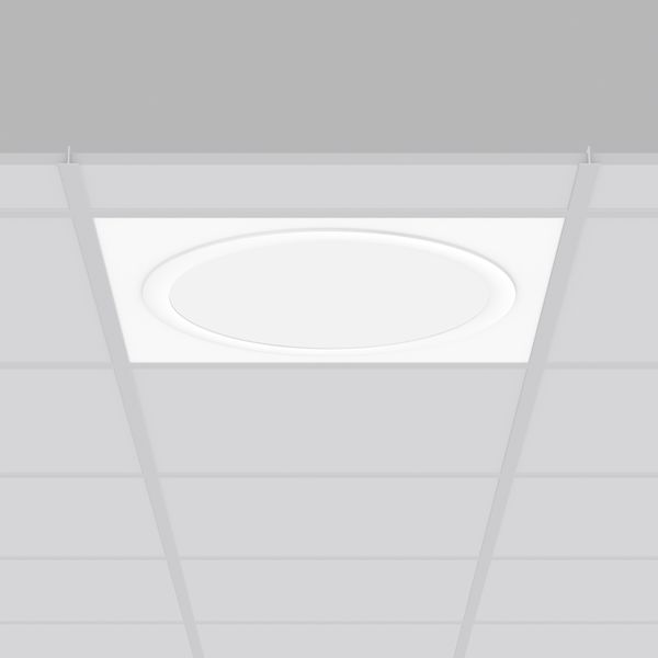 Toledo Flat, 30 W, 3600 lm, 840, white, DALI Lay-in luminaires, L 595  image 1