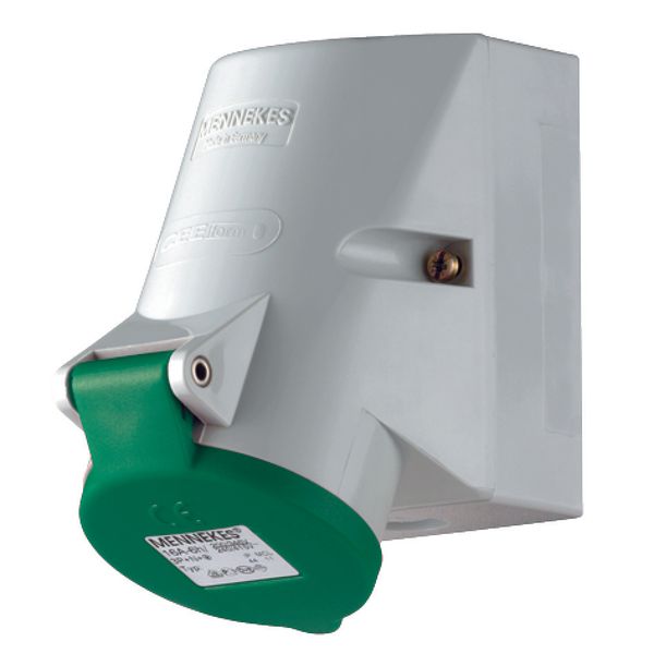 Mennekes Wall mount.recept. 16A4p2h>50-500V, IP44 1727 image 1