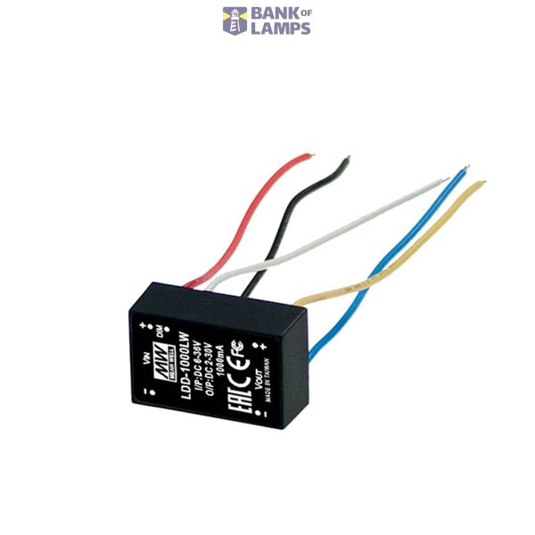 LDD-300LW DC/DC LED Driver 9-36V:300mA stranded wire, MEAN WELL image 1