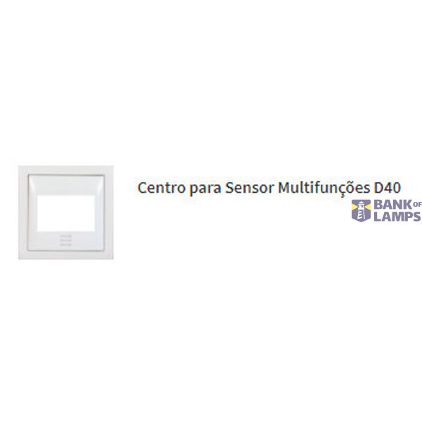 COVER PLATE F/ MULTIFUNCTION SENSOR D40 GOLD image 1