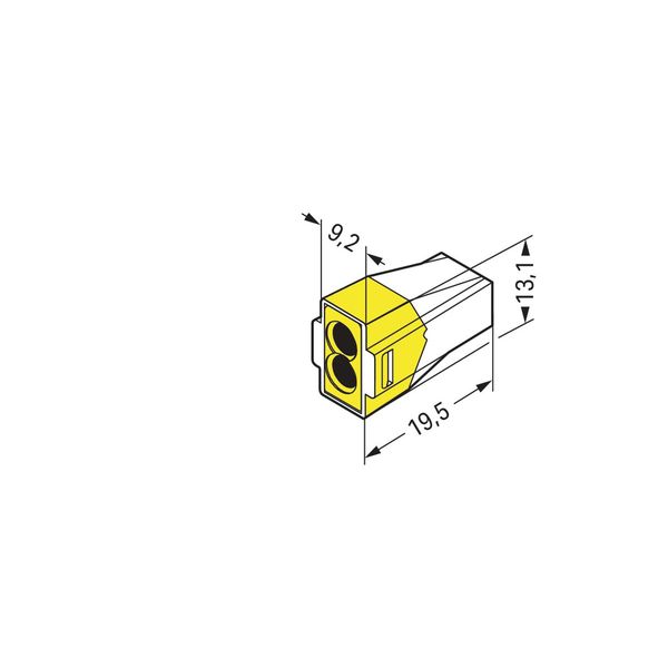 PUSH WIRE® connector for junction boxes for solid and stranded conduct image 2