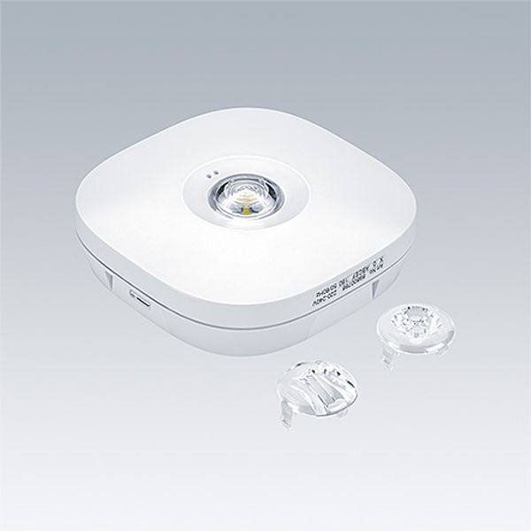 Voyager FIT MSC slim E3D NM WH - LED emergency luminaire image 1