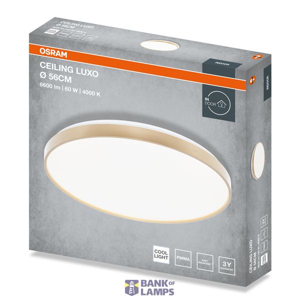 CEILING LUXO 60W 840 IP20 GD OSRAM image 2