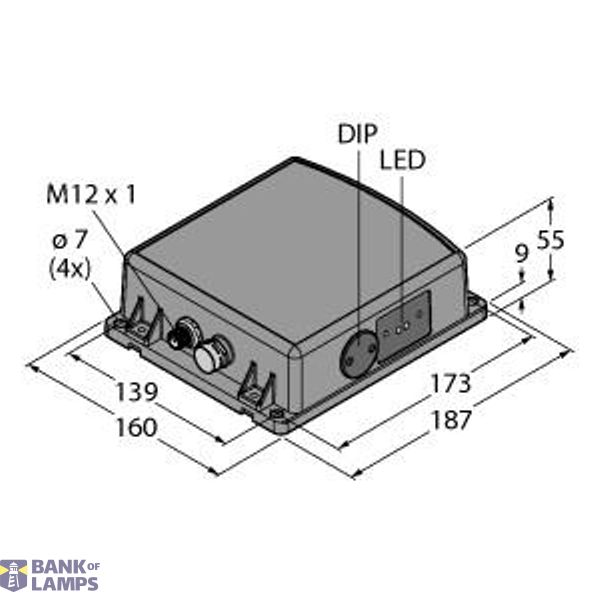 Radar Sensor With Switching and Analog Output   Q240RA-EU-ULQ image 1
