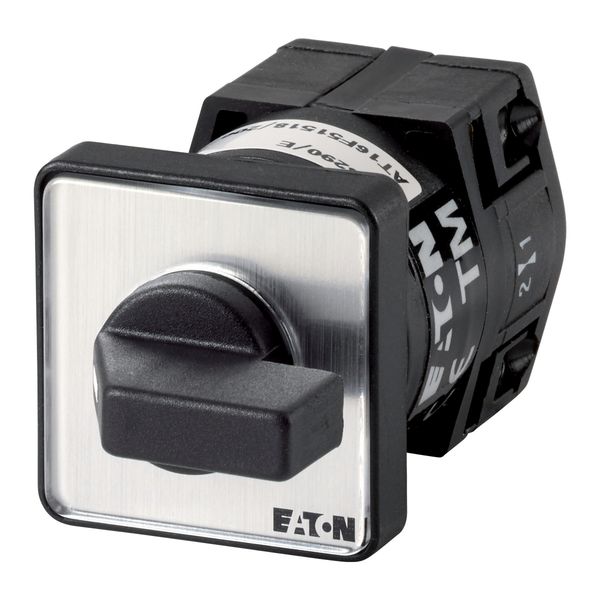 TM-1-8178/E ON-OFF button, TM, 10 A, flush mounting, 1 contact unit(s), Contacts: 2, 90 °, momentary, With 0 (Off) position, With spring-return from start to 1, 0 image 3