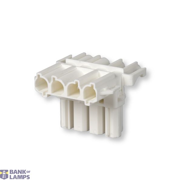 Distribution block 3 phase, 6x1 OUTPUT, BLACK image 2