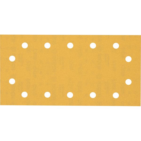 EXPERT C47 Sandpaper with 14 holes for Orbital Sanders 115 x 23 mm, G 24 1-pc image 1