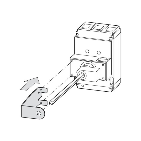 Shaft support, for XHB-DA image 1