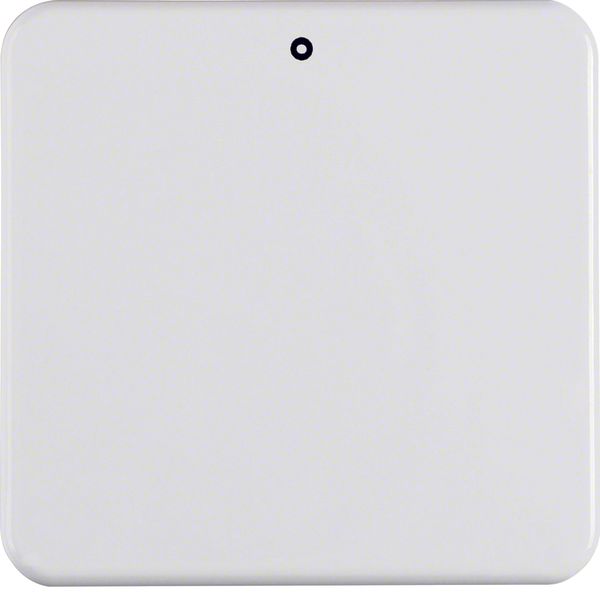 Rocker imprint "0", splash-proteced flush-mtd IP44, p. white glossy image 1