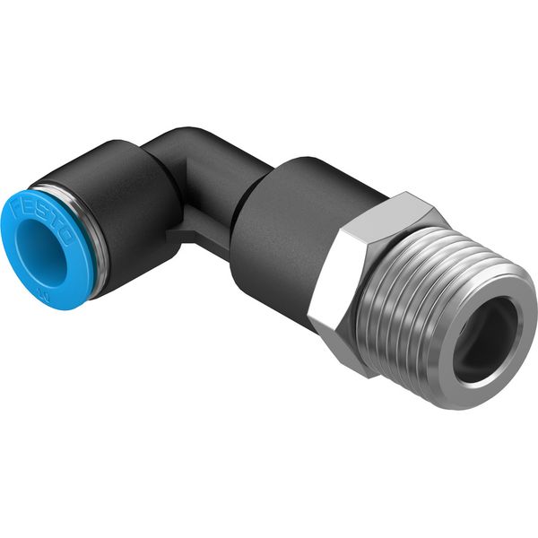 QSLL-1/2-10 Push-in L-fitting, long image 1