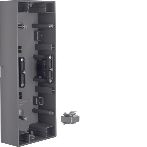 Surface-mtd housing 3gang, K.1, ant. matt, lacq. image 1