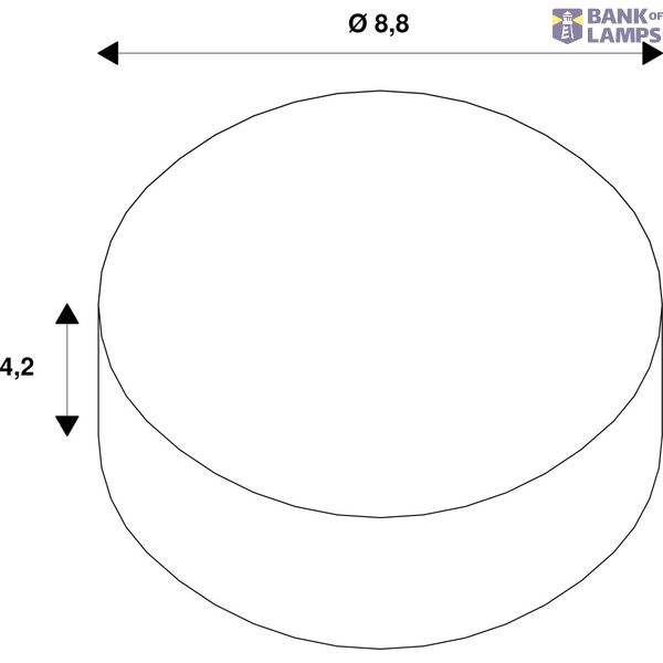 Reflector for BERET GU6.5 and DIVIS GU6.5 downlight, 70° image 2