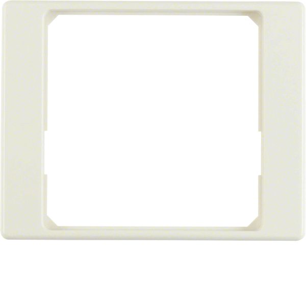 Adapter ring for centre plate 50 x 50 mm Arsys white, glossy image 1