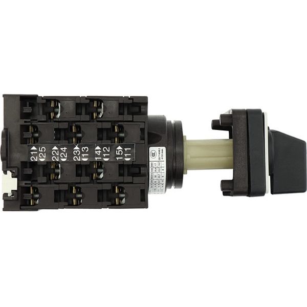T3-5-15139/Z Step switches, T3, 32 A, rear mounting, 5 contact unit(s), Contacts: 10, 45 °, maintained, Without 0 (Off) position, 1-5, Design number 15139 image 9