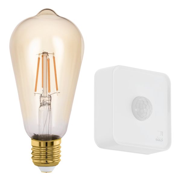 LM-ZIG-E27-A64 4,9W 2200K Dimmbar Set mit Sensor image 2