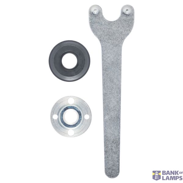 3-piece clamping element set for small angle grinders image 1
