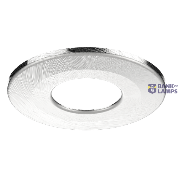 Mauna Tilt Round Magnetic Bezel Satin Chrome image 1
