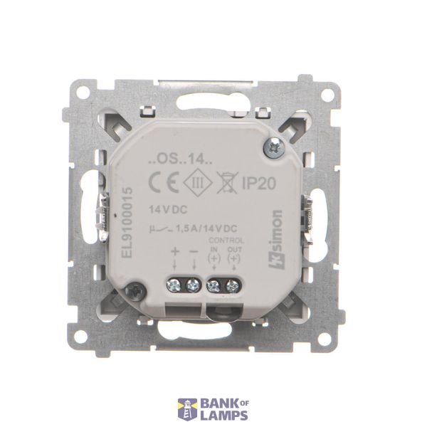 LED luminaire, 14V, (module), Simon 24, IP20, champagne matt, Col. temp.: 3000°K image 2