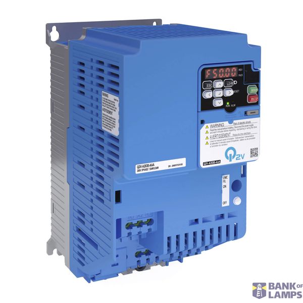 Inverter Q2V 200V, ND: 56 A / 15 kW, HD: 47 A / 11 kW, without integra AA058329M image 2