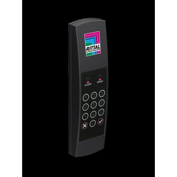 CMC III Coded lock VX, RAL 9005 image 2