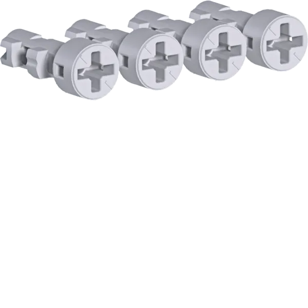 Screws for the instrument cover of the wall-mounted distribution board (4 pcs.) image 1