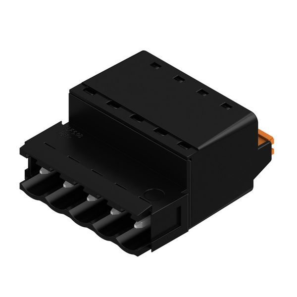 PCB plug-in connector, male plug, 5.08 mm, Number of poles: 5, 180°, PUSH IN with actuator, Clamping range, max. : 3.31 mm², Box image 3